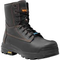 Bottes de travail Metpro Flex avec protecteur m&eacute;tatarsien, Cuir, Taille 4, Imperm&eacute;able Ontario Packaging