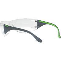 Lunettes de s&eacute;curit&eacute; gris/vert Adapt Lite, Lentille Transparent, Antibu&eacute;e/Anti-&eacute;gratignures, ANSI Z87+/R&eacute;pond ou surpasse la norme CSA Z94.3 Ontario Packaging