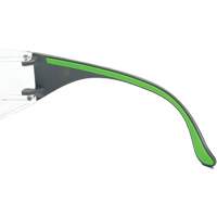 Lunettes de s&eacute;curit&eacute; gris/vert Adapt Lite, Lentille Transparent, Antibu&eacute;e/Anti-&eacute;gratignures, ANSI Z87+/R&eacute;pond ou surpasse la norme CSA Z94.3 Ontario Packaging