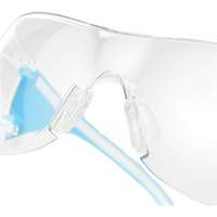 Lunettes de s&eacute;curit&eacute; bleu/blanc Adapt Lite, Lentille Transparent, Antibu&eacute;e/Anti-&eacute;gratignures, ANSI Z87+/R&eacute;pond ou surpasse la norme CSA Z94.3 Ontario Packaging