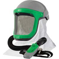 Respirateur Z-Link avec cape &agrave; l'&eacute;paule Tychem 4000 & C40, Respirateur &agrave; masque/Masque de soudage Ontario Packaging
