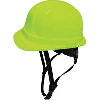 LIDGUARD&reg; Cap Style Hardhat with Chinstrap, Meets CSA Type 1, Ratchet Suspension, Vented Ontario Packaging