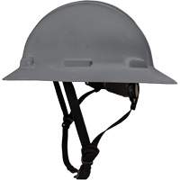 LIDGUARD&reg; Full Brim Hardhat with Chinstrap, Meets CSA Type 1, Ratchet Suspension, Vented Ontario Packaging