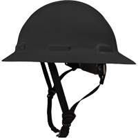 LIDGUARD&reg; Full Brim Hardhat with Chinstrap, Meets CSA Type 1, Ratchet Suspension, Vented Ontario Packaging