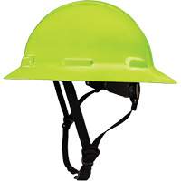 LIDGUARD&reg; Full Brim Hardhat with Chinstrap, Meets CSA Type 1, Ratchet Suspension, Vented Ontario Packaging
