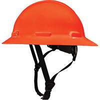 LIDGUARD&reg; Full Brim Hardhat with Chinstrap, Meets CSA Type 2, Ratchet Suspension, Vented Ontario Packaging