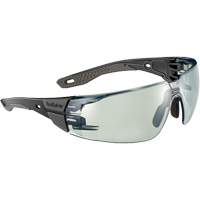 RUSH+ 2.0 M/L Safety Glasses with Black & Grey Frame, Grey/IR 1.7 Lens, Anti-Fog/Anti-Scratch, ANSI Z87+ Ontario Packaging