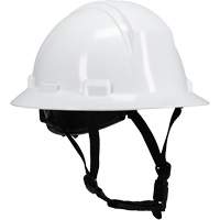 Kilimanjaro Full Brim Safety Helmet with HDPE Shell, Meets CSA Type 2, Ratchet Suspension, Non-Vented Ontario Packaging