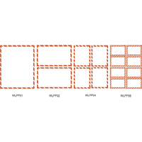 &eacute;tiquettes SIMDUT 100/pqt, Papier, Rouleau, 10-7/8" lo x 8-1/2" la Ontario Packaging