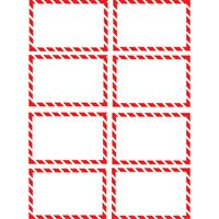 &eacute;tiquettes SIMDUT 800/pqt, Papier, Rouleau, 2-3/4" lo x 4-1/4" la Ontario Packaging