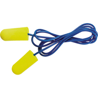 E-A-Rsoft Yellow Neon Earplugs, Bulk - Polybag, Corded SJ424 | Ontario Packaging