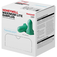 Howard Leight™ Maximum Lite Low-Pressure Foam Earplugs, Pair - Polybag, Corded SM559 | Ontario Packaging