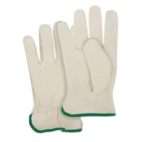 Close-Fit Driver's Gloves, X-Large, Grain Cowhide Palm SM587R | Ontario Packaging