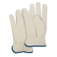 Close-Fit Driver's Gloves, X-Large, Grain Cowhide Palm SM587 | Ontario Packaging