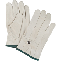 Standard-Duty Ropers Gloves, Medium, Grain Cowhide Palm SM589 | Ontario Packaging