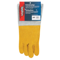 Superior Fit TIG Welding Gloves, Split Deerskin, Size Small SM597R | Ontario Packaging