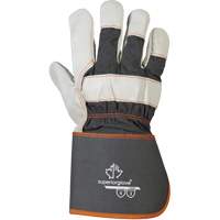Endura<sup>®</sup> Fitters Work Gloves, One Size, Grain Cowhide Palm, Cotton Inner Lining SM856 | Ontario Packaging
