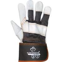 Endura<sup>®</sup> Sweat-Absorbing Gloves, X-Large, Grain Cowhide Palm, Cotton Inner Lining SAL133 | Ontario Packaging