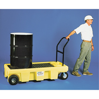 Poly-Spillcart™ Cart ATC, 66.5" L x 29" W x 46.9" H, 57 US gal. Spill Cap. SR438 | Ontario Packaging