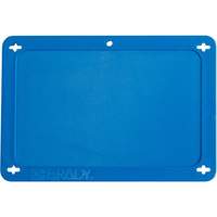 &eacute;tiquette vierge pour vanne, Plastique, 4-3/4" la x 3-1/4" h Ontario Packaging