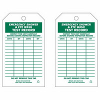 Test Record Inspection Tags, Paper, 4" W x 7" H, English Ontario Packaging