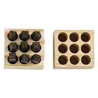 Number Steel Stamp Punch Set, # 4/6/3/2/1/8/9/7/5, 1/4" Ontario Packaging