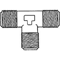 Raccords en T m&acirc;les, Laiton, 1/8" Ontario Packaging
