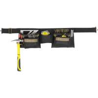 Ceinture &agrave; outils combin&eacute;e de luxe, Polyester, Noir Ontario Packaging