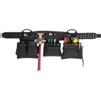 Ceinture &agrave; outils professionnelle pour menuisier, Polyester, Noir Ontario Packaging