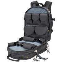 Sacs &agrave; dos pour outils &agrave; 75 pochettes, 13" lo x 17-1/2" la, Noir, Nylon Ontario Packaging