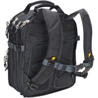 Sacs &agrave; dos pour outils &agrave; 75 pochettes, 13" lo x 17-1/2" la, Noir, Nylon Ontario Packaging