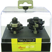 Jeux de fraises &agrave; rainures &amp; languettes &agrave; 4 cannelures Ontario Packaging