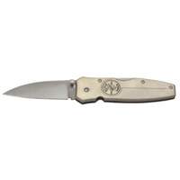 Lightweight Knife with Drop Point Blade, 2-1/4" Blade, Stainless Steel Blade, Aluminum Handle Ontario Packaging