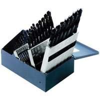 Regular-Point Drill Bit Set, 29 Pieces, Steel Ontario Packaging