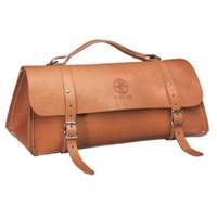 20" Deluxe Leather Bag, Leather, 1 Pockets, Brown Ontario Packaging