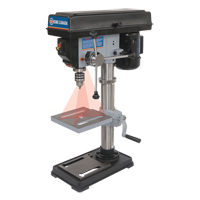 Drill Presses With Laser, 10", 1/2" Chuck, 3050 RPM TBW135 | Ontario Packaging