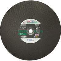 Meule &agrave; tronçonner haute vitesse pour le b&eacute;ton C24R, 12" x 1/8", Arbre de 25/32", Type 1, Carbure de silicium, 6300 Tr/min Ontario Packaging