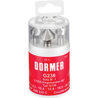 Jeu de fraises coniques 90°, 6 morcea Ontario Packaging