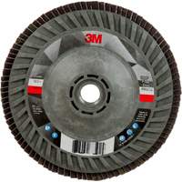 769F Quick Change Flap Disc, 5" x 5/8"-11, Type 27, 120+ Grit, Ceramic Ontario Packaging