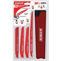 Jeu de lames de scie alternative pour d&eacute;molition du m&eacute;tal et du bois avec clous Ontario Packaging