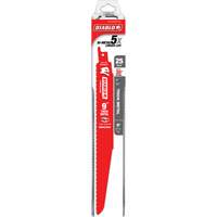 Lame de scie alternative pour la d&eacute;molition et les m&eacute;taux &eacute;pais, Bim&eacute;tal, 8-10 Dents par pouce, 9" lo Ontario Packaging