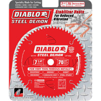 Lame de scie &agrave; d&eacute;couper Steel Demon, 7-1/4", 70 dents, Pour M&eacute;tal Ontario Packaging