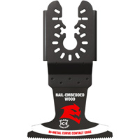 Demo Demon 2-1/2" Universal Fit Bi-Metal Oscillating Blades for Nail-Embedded Wood Ontario Packaging