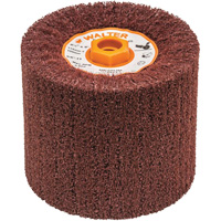 Tambour de conditionnement de surface Blendex, 4-1/2" dia. x 4" la, 5/8"-11 Arbre, Grain Moyen Ontario Packaging
