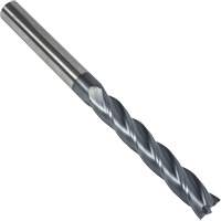 S237 30° Extra Long Square End Mill, 1/8" Dia., 3" L, 4 Flutes, 1/8" Shank, Carbide Ontario Packaging