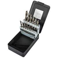 Jobber Length Drill Bit Set, 15 Pieces, High Speed Steel Ontario Packaging