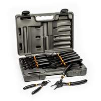 Jeu de pinces transformables &agrave; anneau &agrave; ressort et bec fixe 12 mcx Ontario Packaging