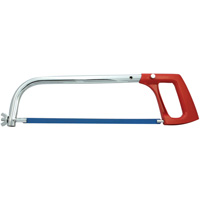 Adjustable Tubular Steel Hacksaw Frame, Plain Handle Ontario Packaging