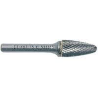 F1-D JET-KUT&reg; Tree Shape Burr with Radius End, 1/4" Dia., 5/8" Depth of Cut Ontario Packaging