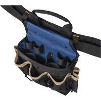 Combin&eacute;s de ceinture &agrave; outils &agrave; 20 pochettes, Polyester, Noir Ontario Packaging